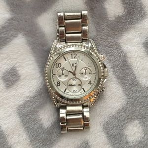 Charming Charlie silver watch